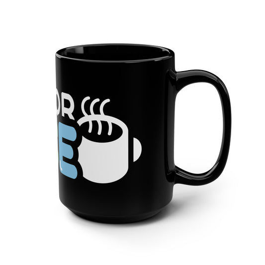 Creative Creator Juice Mug - 15oz Black Coffee Cup For Artists, Gift for Creators, Unique Drinkware, Creative Gifts, Inspiration Mug